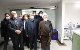 افتتاح طرح توسعه بیمارستان شهید راثی شاهین دژ با حضور وزیر بهداشت + عکس