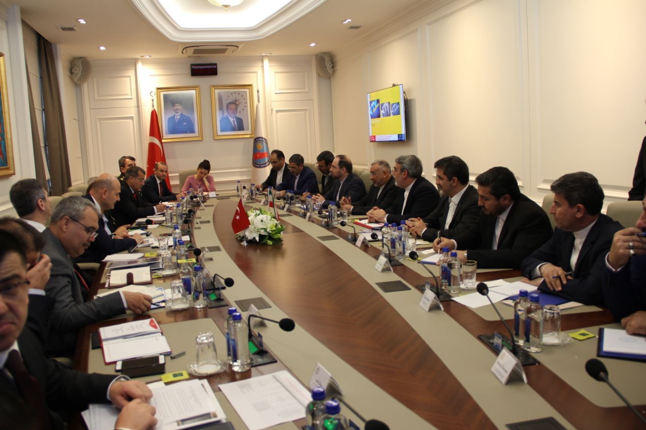 برگزاری نشست هیأت های عالی رتبه ایران و ترکیه با حضور وزیر کشور
