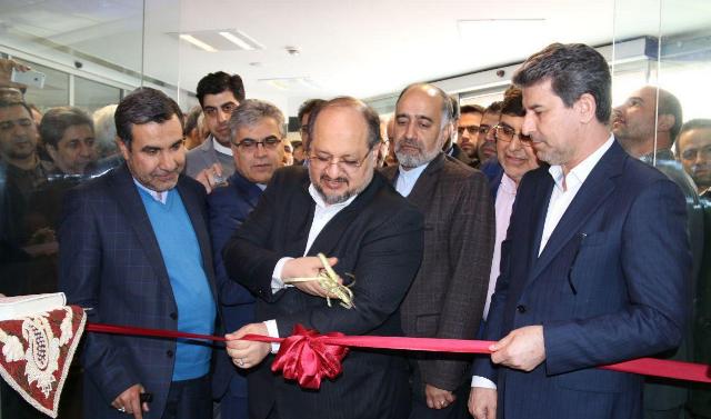 افتتاح بیمارستان امیرالمومنین (ع) خوی با حضور وزیر کار