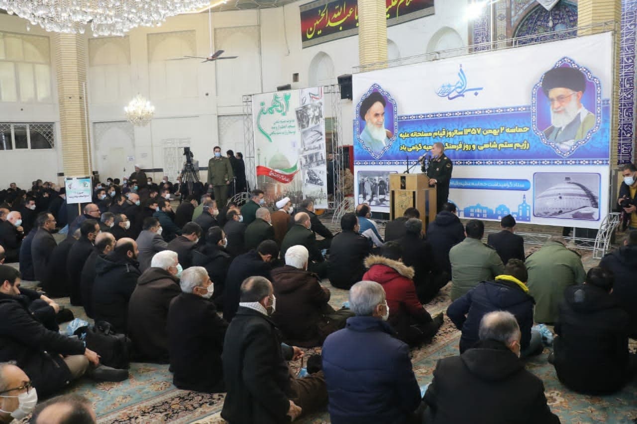مراسم ۲ بهمن در مسجد اعظم ارومیه + تصاویر