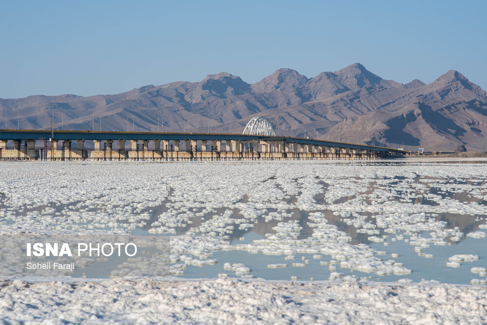 زنگ خطر جدی دریاچه ارومیه + تصاویر